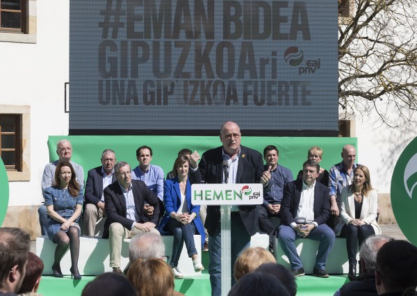 Presentación candidatura municipal de Arrasate