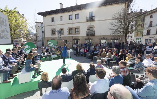 Presentación candidatura municipal de Arrasate