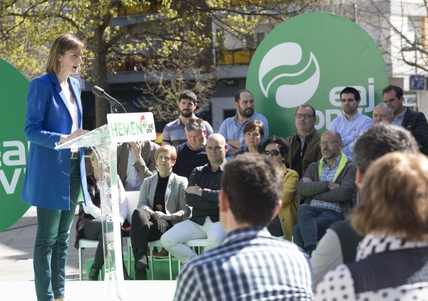 Presentación candidatura municipal de Arrasate