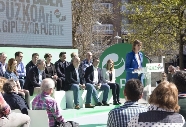 Presentación candidatura municipal de Arrasate