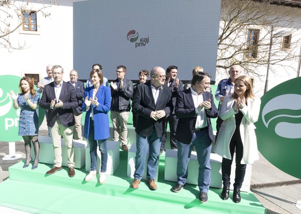 Presentación candidatura municipal de Arrasate