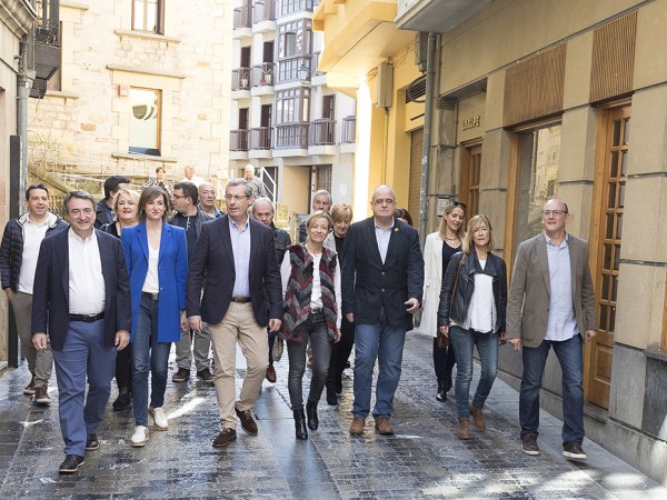Presentación candidatura municipal de Arrasate