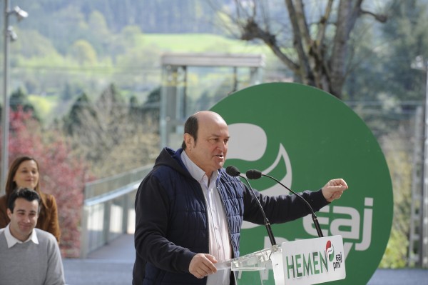 Andoni Ortuzar - Presentación candidaturas municipales y foral de Ayala-Aiara