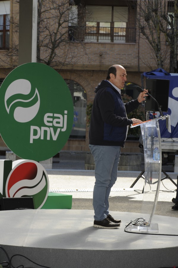 Andoni Ortuzar - Presentación candidaturas municipales y foral de Ayala-Aiara