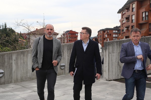 Aitor Esteban. Ezkerraldea eta Meatzaldeako Alkateekin topaketa. Ortuella