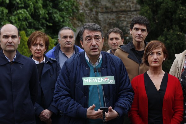 Declaraciones. Aitor Esteban. Balmaseda