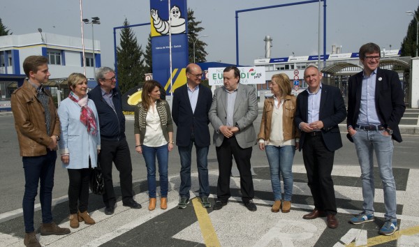 Automobilgintza arloko ekitaldia. Mikel Legarda, Almudena Otaola. Vitoria-Gasteiz