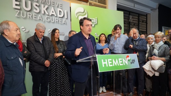 Mitin. Aitor Esteban, Itxaso Atutxa. Benidorm