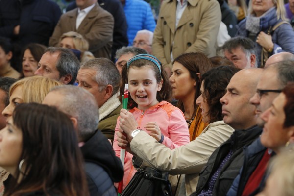 Mitina Barakaldo. Amaia Del Campo, Idoia Sagastizabal, Aitor Esteban, Iñigo Urkullu, Andoni Ortuzar