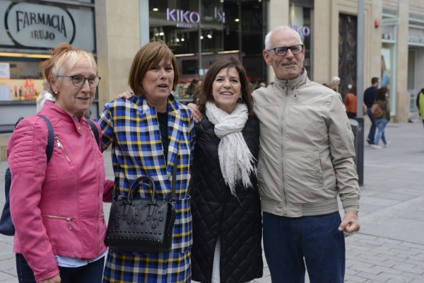 Mitina. Uxue Barkos, Daniel Innerarity, Izaskun Bilbao Barandica