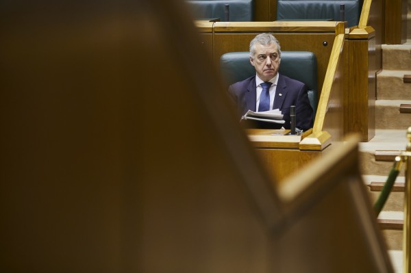Comparecencia del Lehendakari Urkullu para informar de la gestión del Gobierno Vasco en la pandemia del Covid-19