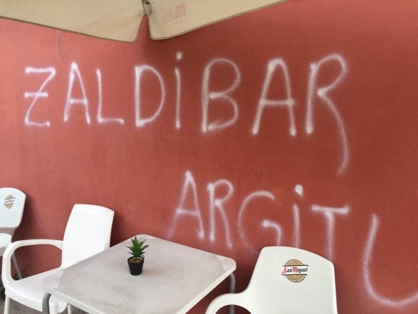 Pintadas en batzokis de Bizkaia - Ermua