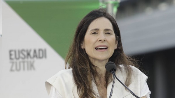 Mitina Donostia. Bakartxo Tejeria, Iñigo Urkullu, Andoni Ortuzar	
