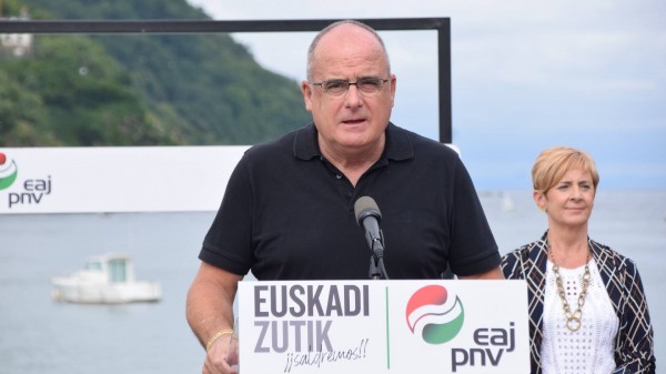Acto Electoral Donostia - Bakartxo Tejeria, Joseba Egibar.