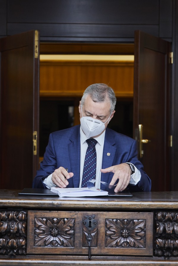 EAJ PNV eta PSE arteko akordioaren sinadura - 2020