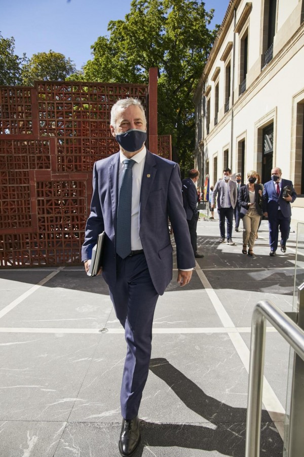 Pleno designación del lehendakari del Gobierno Vasco - 2020