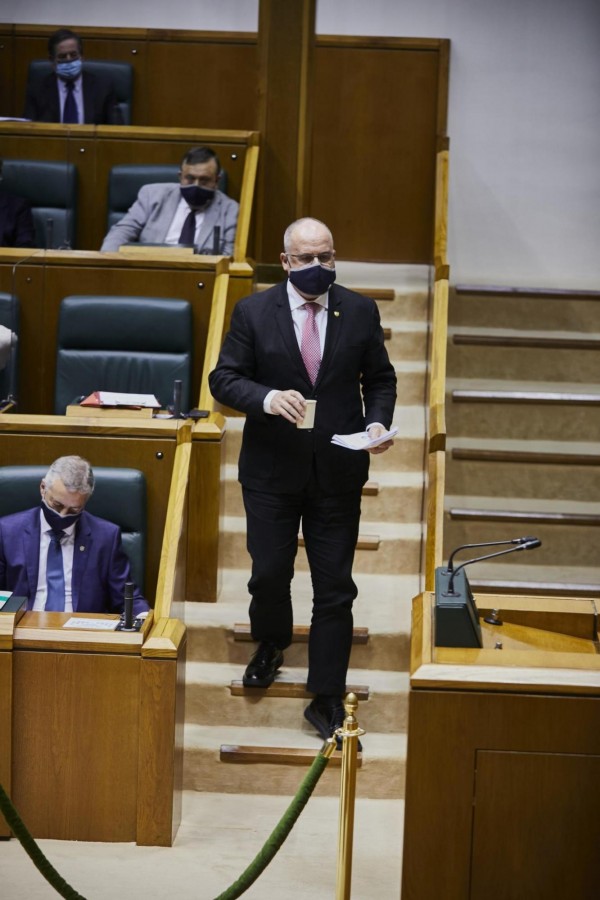 Eusko Jaurlaritzako lehendakaria hautatzeko osoko bilkura - 2020