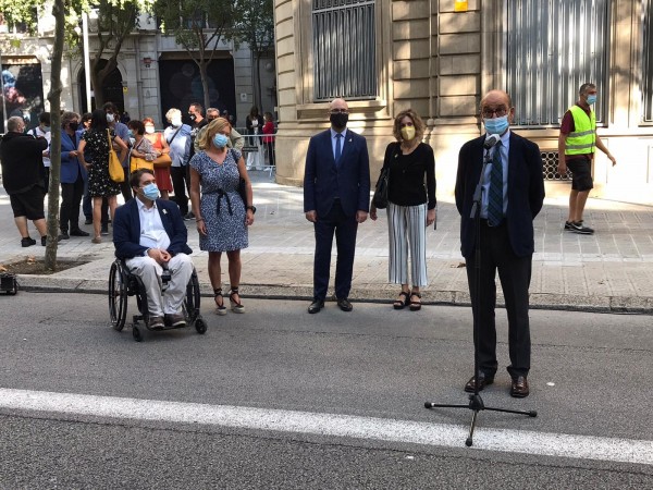 Mikel Legarda representa a EAJ PNV en la Diada 2020