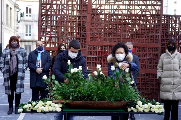 EAJ PNV en los actos del Dia de la Memoria 2021