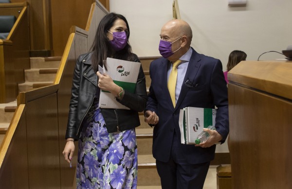 Pleno Ordinario en el Parlamento Vasco (3-03-2022)