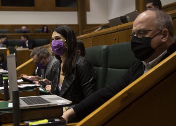 Pleno Ordinario en el Parlamento Vasco (3-03-2022)