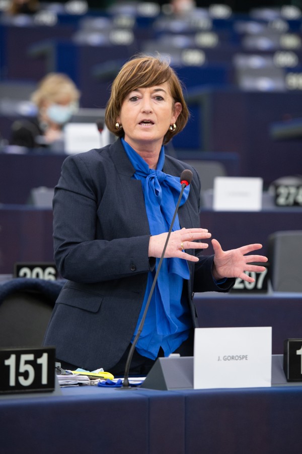 Josuna Gorospe en Estrasburgo