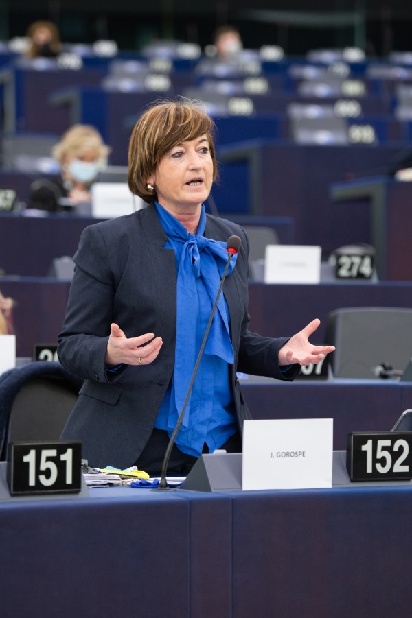 Josuna Gorospe en Estrasburgo