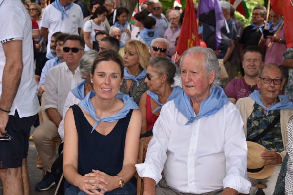Omenaldia gudariei eta milizianoei Bilboren defentsaren 85. Urteurrena