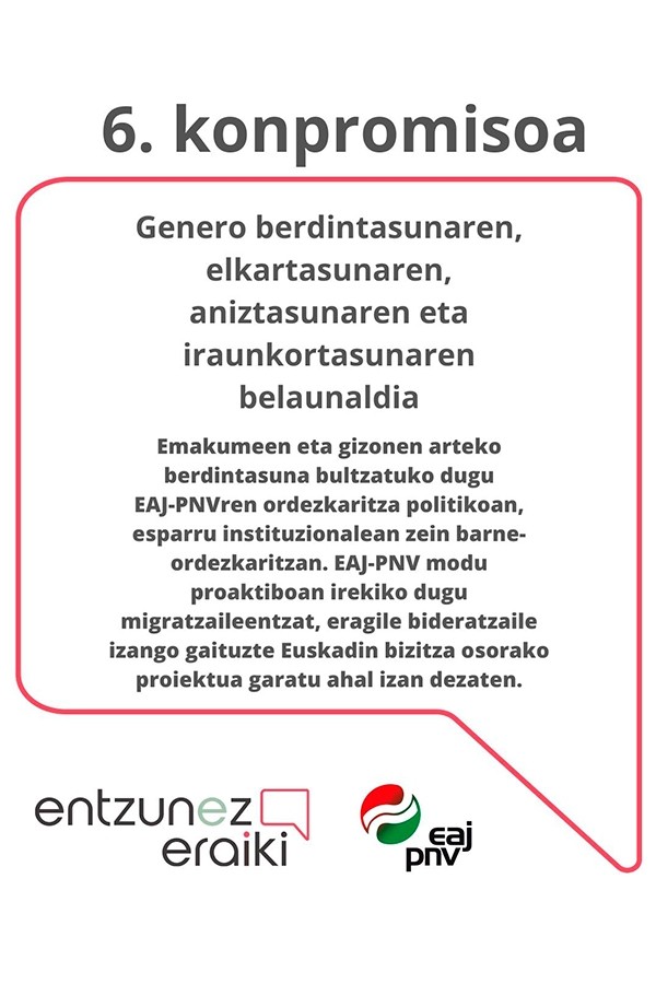 Entzunez Eraiki: 10 compromisos