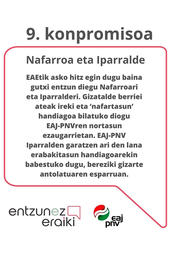 Entzunez Eraiki: 10 compromisos