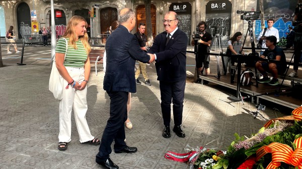 Diada 2023 - Luke Uribeetxeberria, Jordi Turull, Olatz Arrese, Beatziz Berlanga