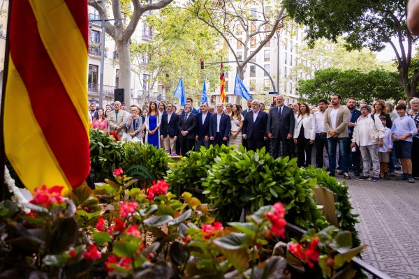 Aitor Esteban y Joseba Diez Antxustegi en la Diada 2025