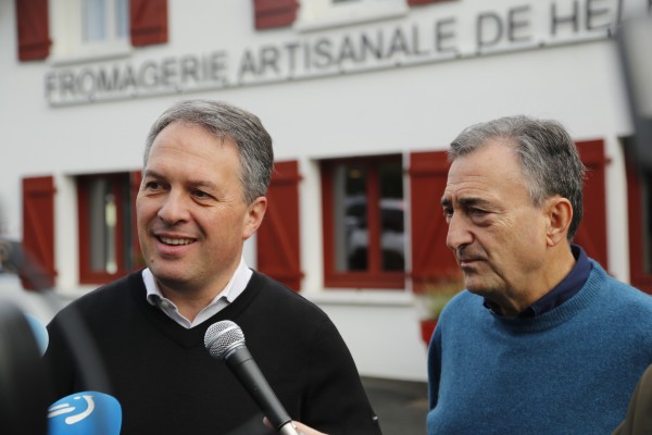 Aitor Esteban en Heleta