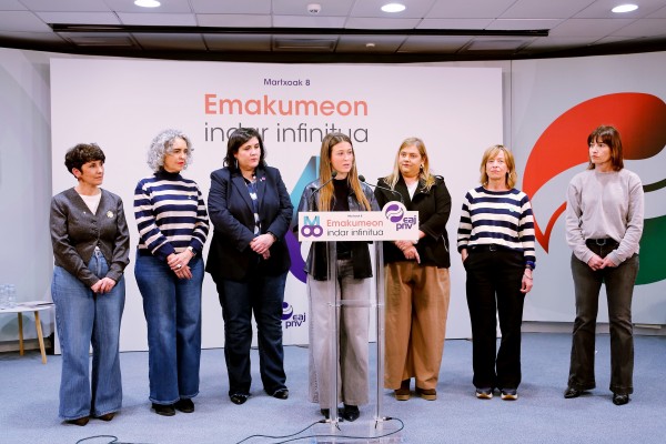 EAJ-PNV emakumeon “indar infinitua”