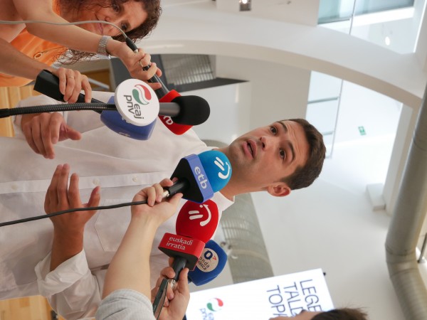 EAJ-PNVren Eusko Legebiltzarreko talde parlamentarioaren lan jardunaldia