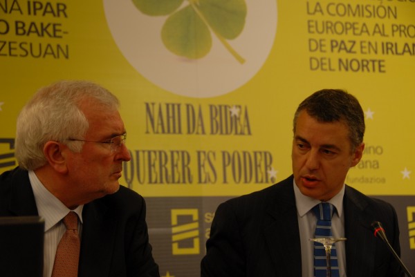 Pat Colgan eta Iñigo Urkullu