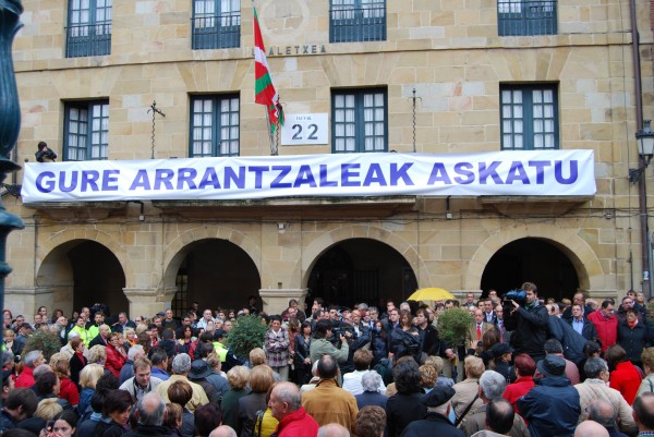 Concentración en Bermeo