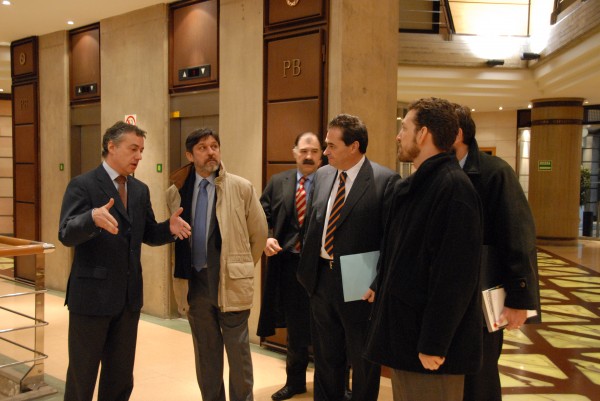 Iñigo Urkullu y el Embajador de Brasil 