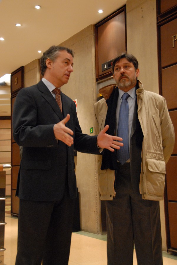 Iñigo Urkullu eta Brasilgo Embaxadorea
