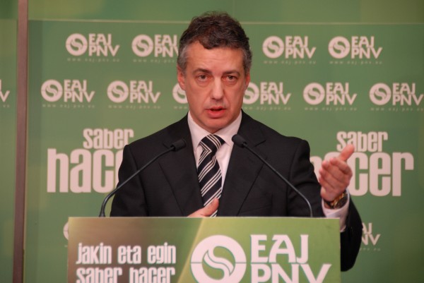Reunión Iñigo Urkullu-Lehendakari López