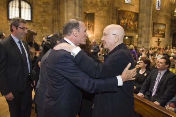 Homenaje al lehendakari Agirre