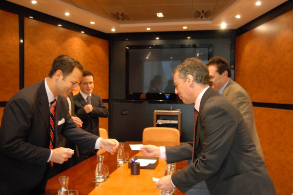 Reunión entre Rafael Anchia e Iñigo Urkullu
