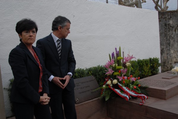 Homenaje al Lehendakari Agirre