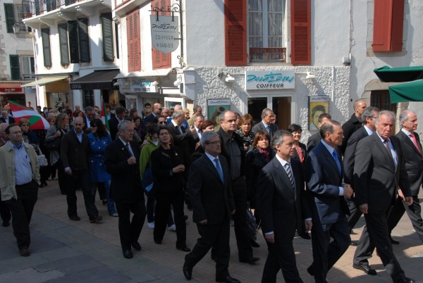 Homenaje al Lehendakari Agirre