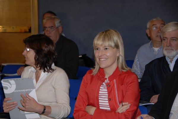Reunión candidatos y alcaldes de Bizkaia
