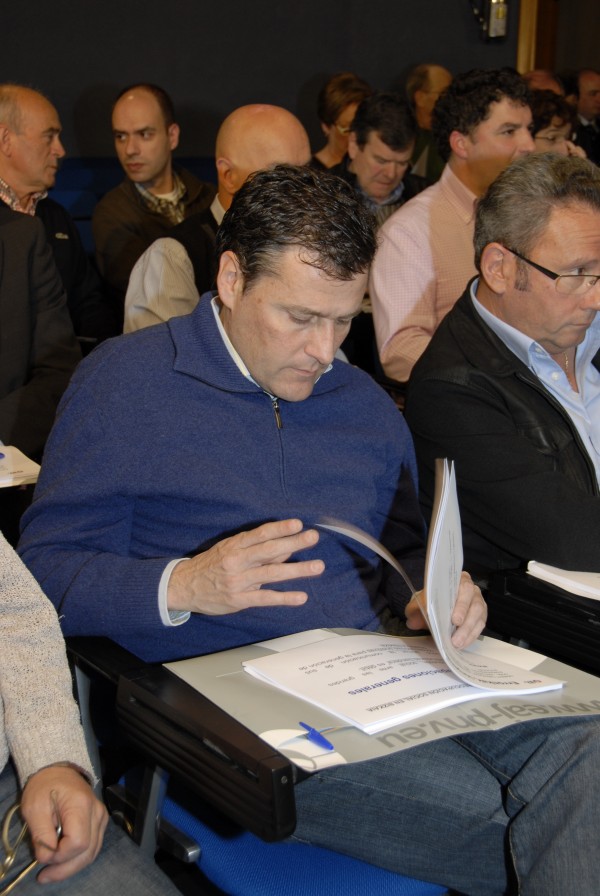 Reunión candidatos y alcaldes de Bizkaia