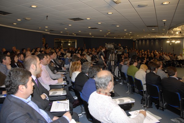 Reunión candidatos y alcaldes de Bizkaia