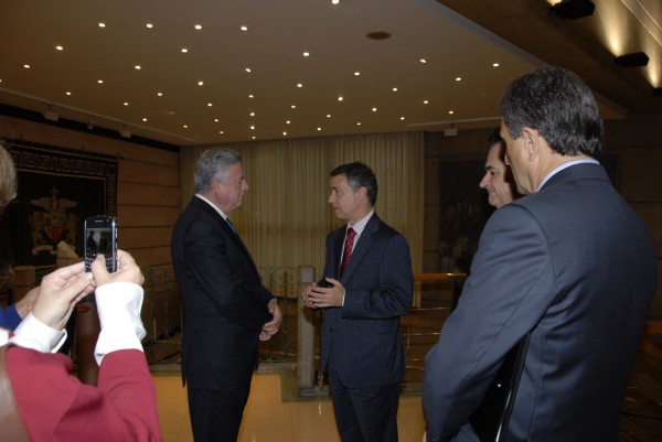 Visita embajador de Mexico