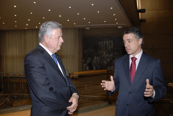 Jorge Zermeño eta Iñigo Urkullu