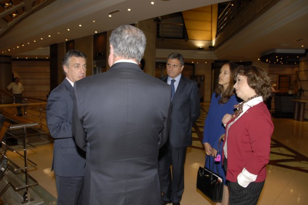 Visita embajador de Mexico